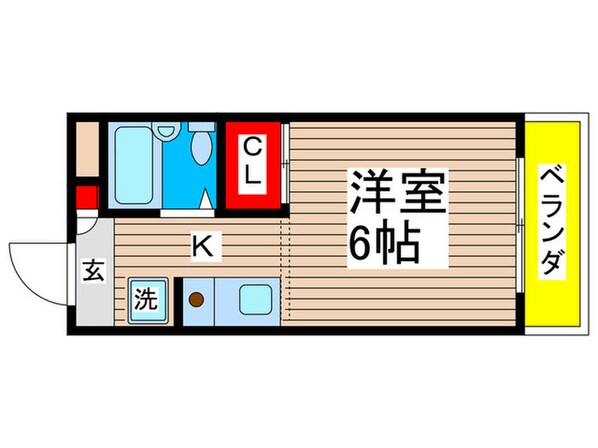 メゾンソレイユの物件間取画像